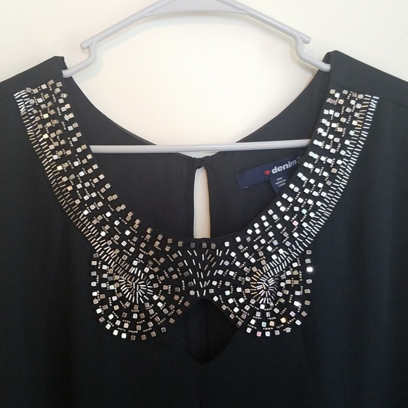 Demin 24/7 Black Dress - Picture 2 of 2